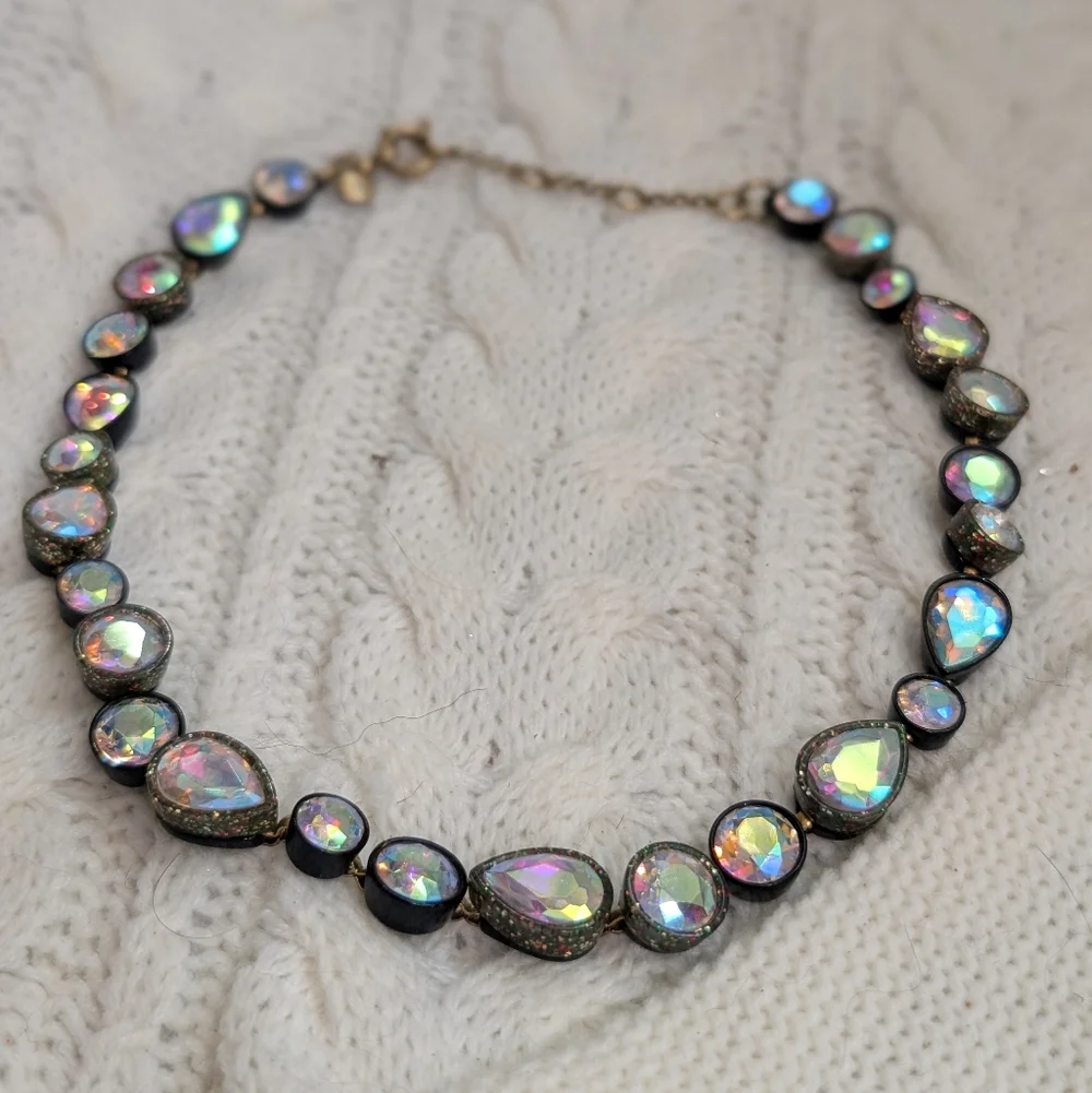 ⭐ RARE ⭐ Brulee J.Crew Sea Glass Necklace - Picture 2 of 9